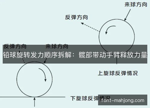 铅球旋转发力顺序拆解：髋部带动手臂释放力量
